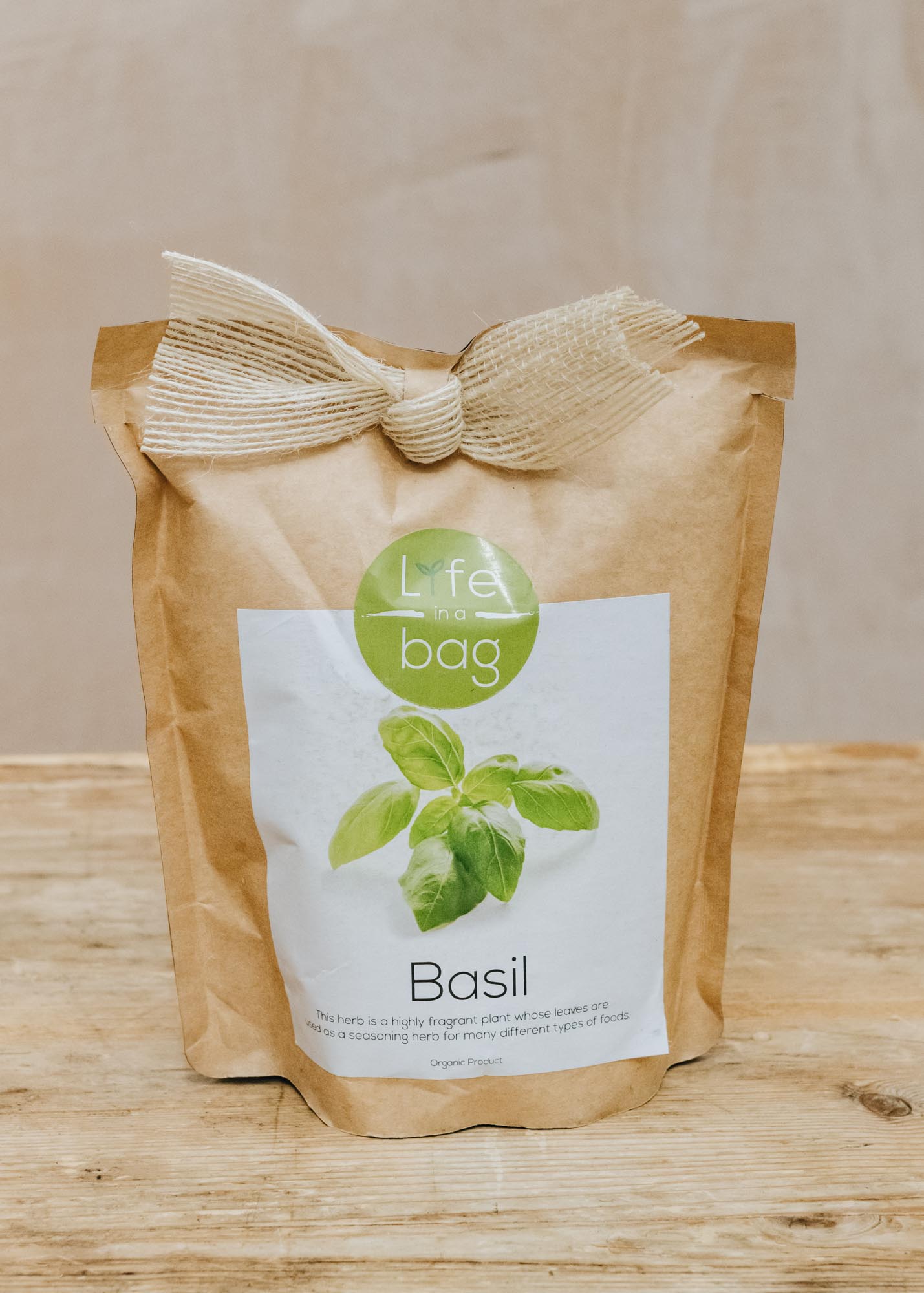 Life in a Bag Basil Grow Bag Burford Garden Co