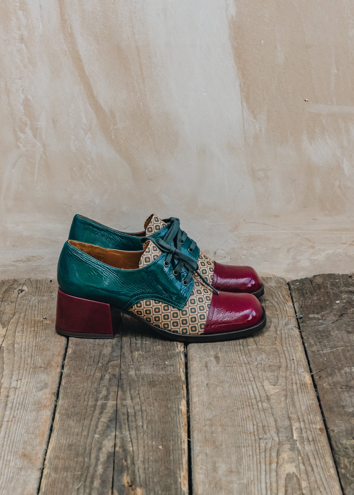 Chie Mihara Brama Shoes in Brown Forest Burford Garden Co