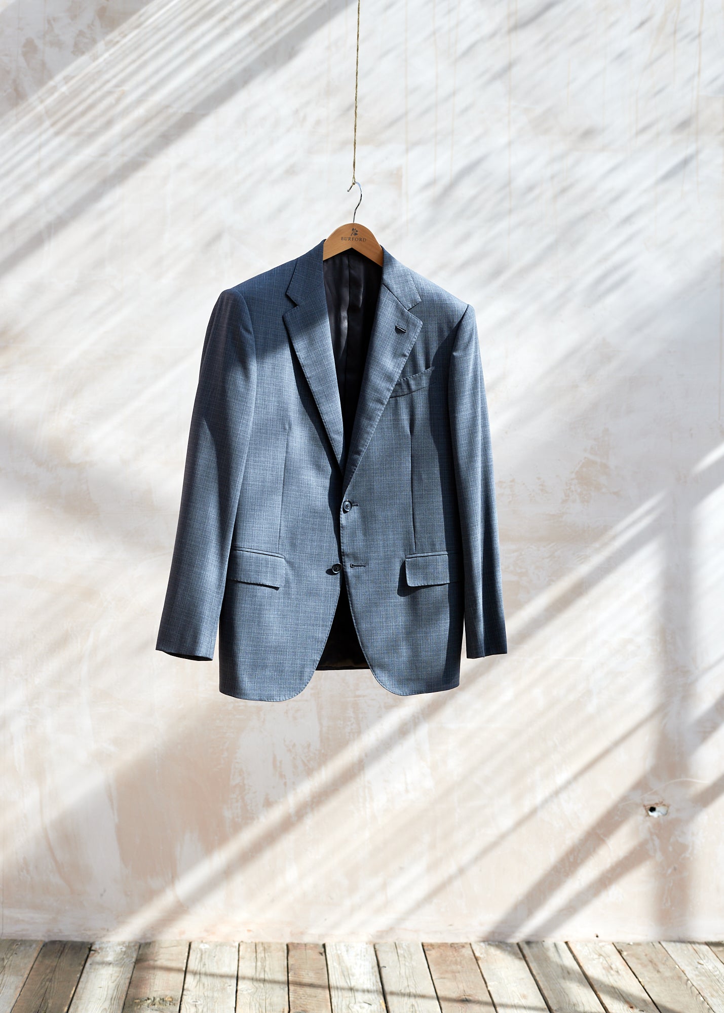 Caruso Hand Finished Subtle Check Suit M