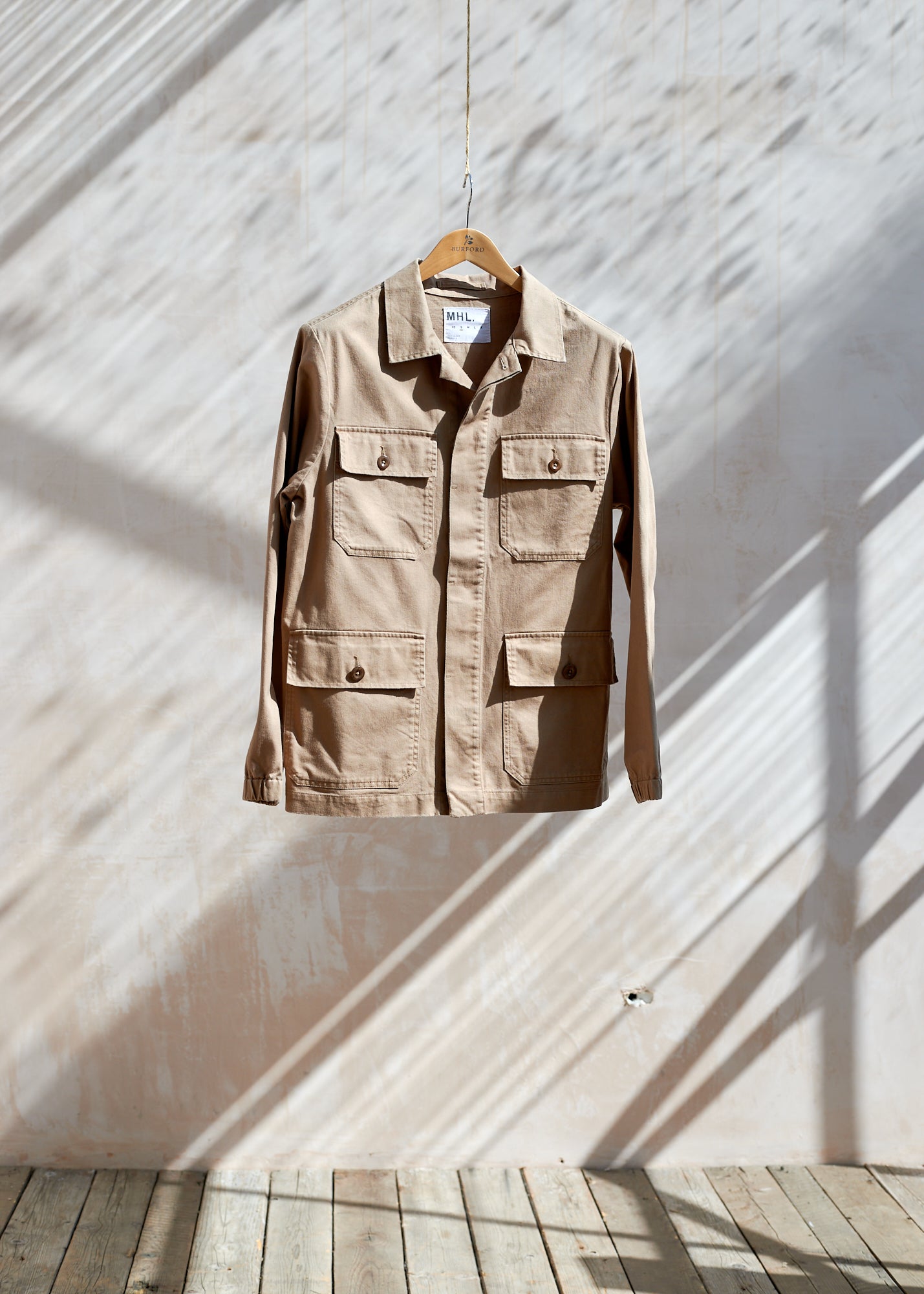 Tan on sale cotton jacket