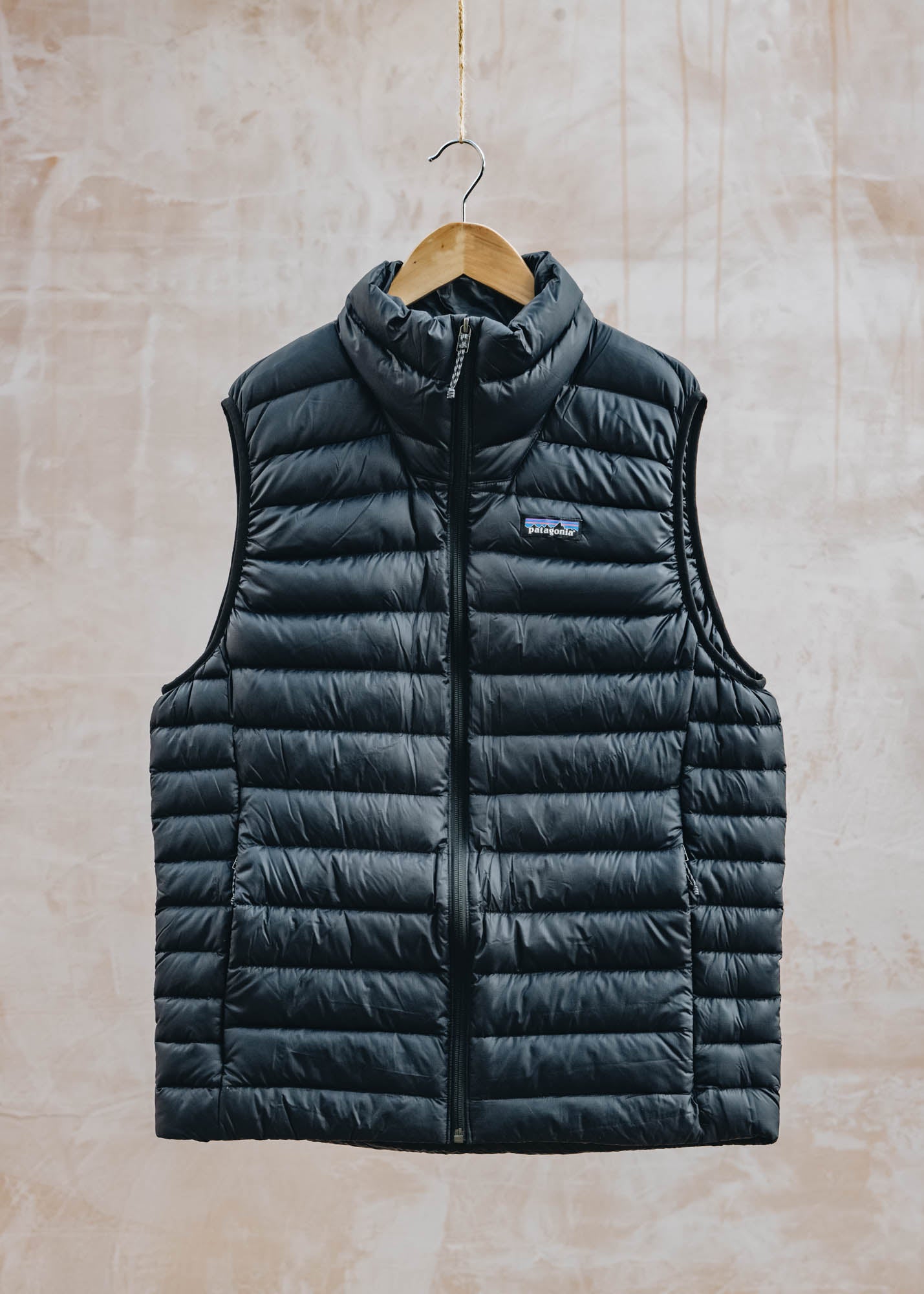 Patagonia Down Sweater Vest in Black Burford Garden Co