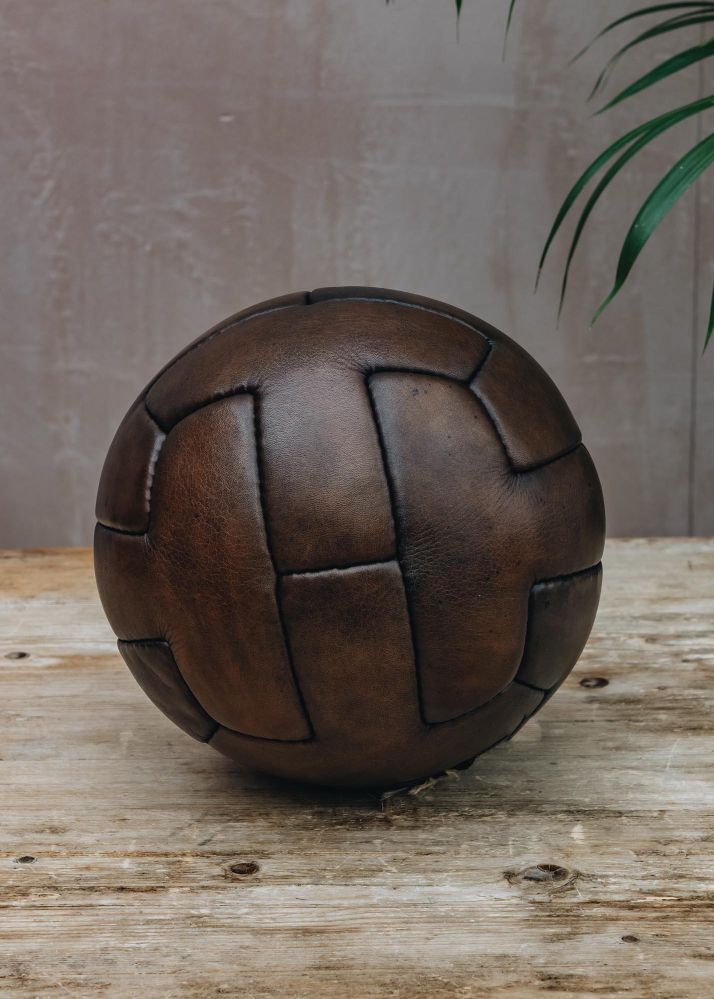 Leather football deals