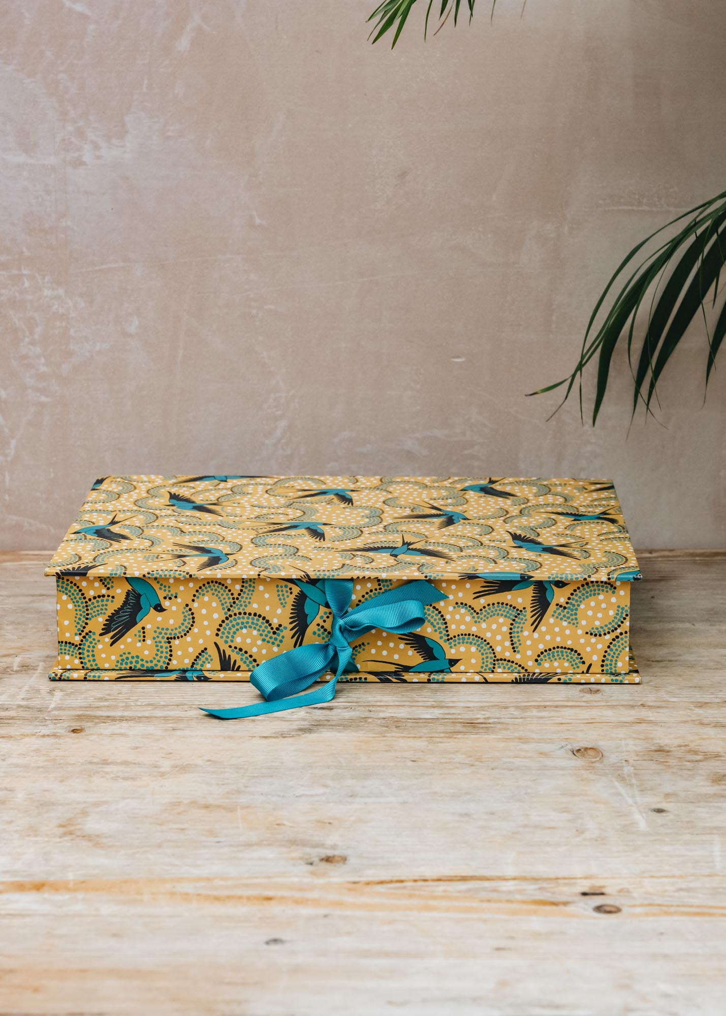 A4 Keepsake Box in Bluebirds