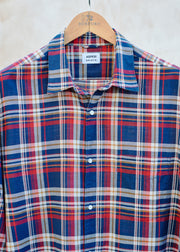 Kenny Ryder Aspesi Check 100% Cotton Shirt - XXL