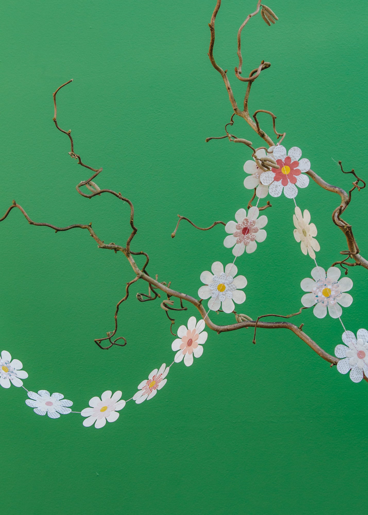 AfroArt Cherry Blossom Garland