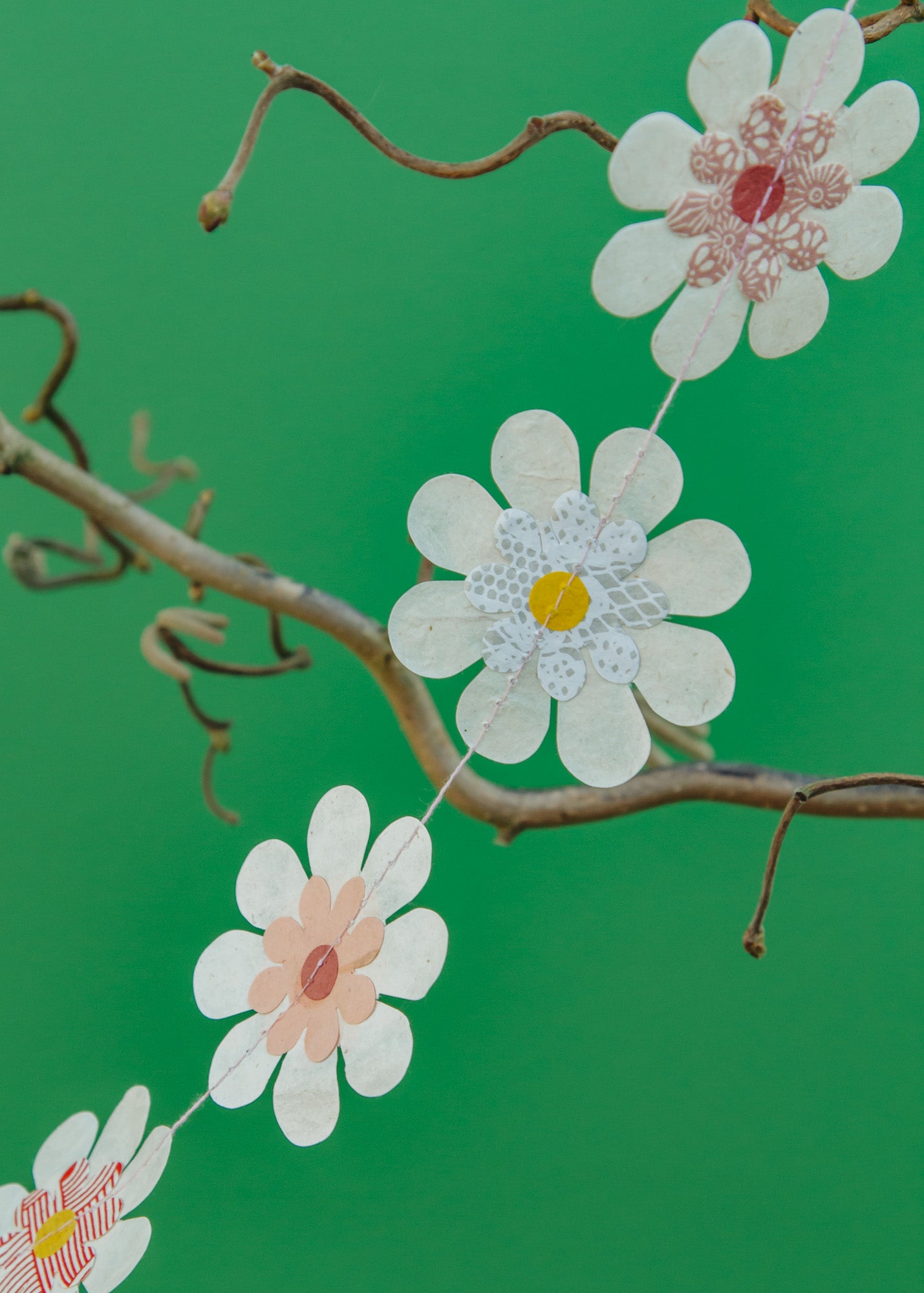 AfroArt Cherry Blossom Garland