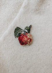 Trovelore Apple Brooch