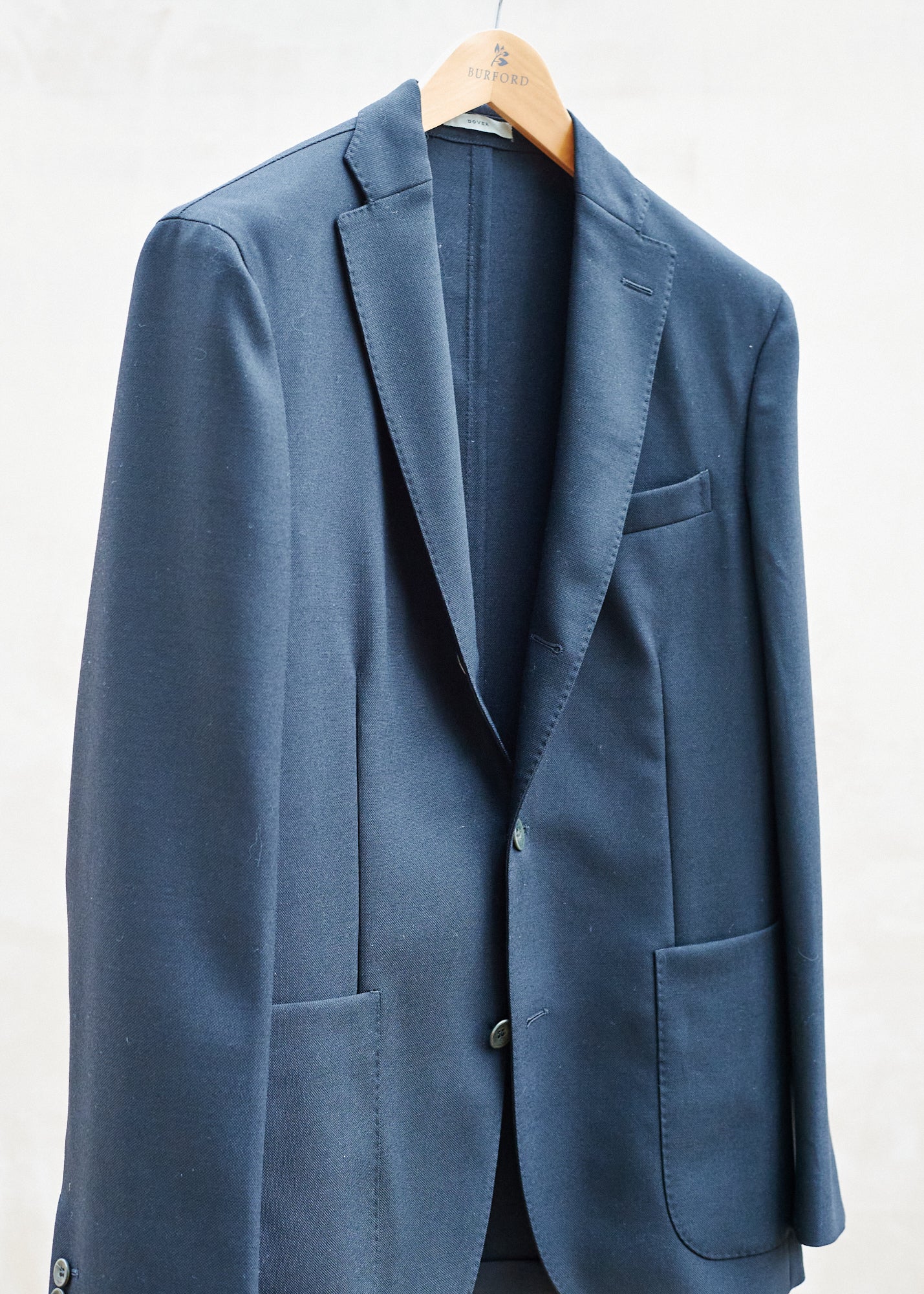 Boglioli Black Wool Unstructured Blazer/ M