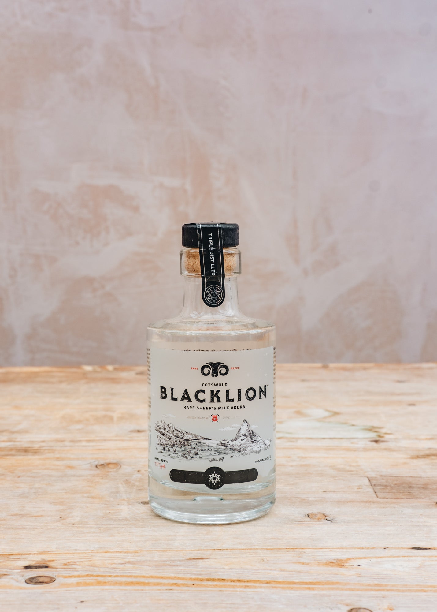 The Cotswolds Distillery Blacklion Rare Sheep’s Milk Vodka, 20cl