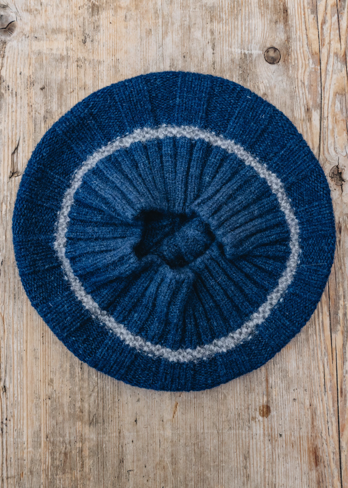 Bowden Rib Beret in Regatta