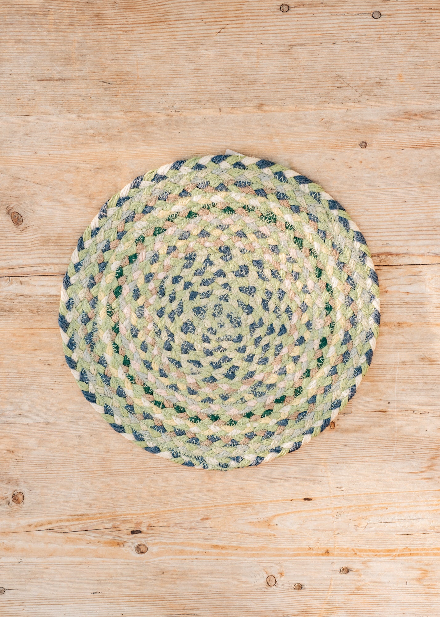 The Braided Rug Co. Placemat in Mint