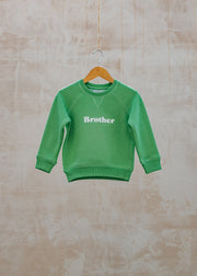 Pigeon Organics Brother Sweatshirt in Grass Green