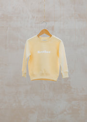 Bob & Blossom Brother Sweatshirt in Sherbet