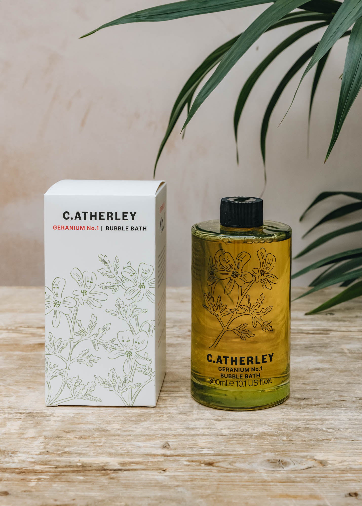 C.Atherley Geranium No.1 Bubble Bath, 300ml