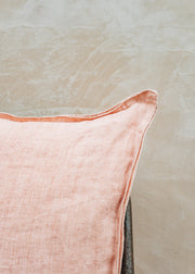 Melon Linen Cushion