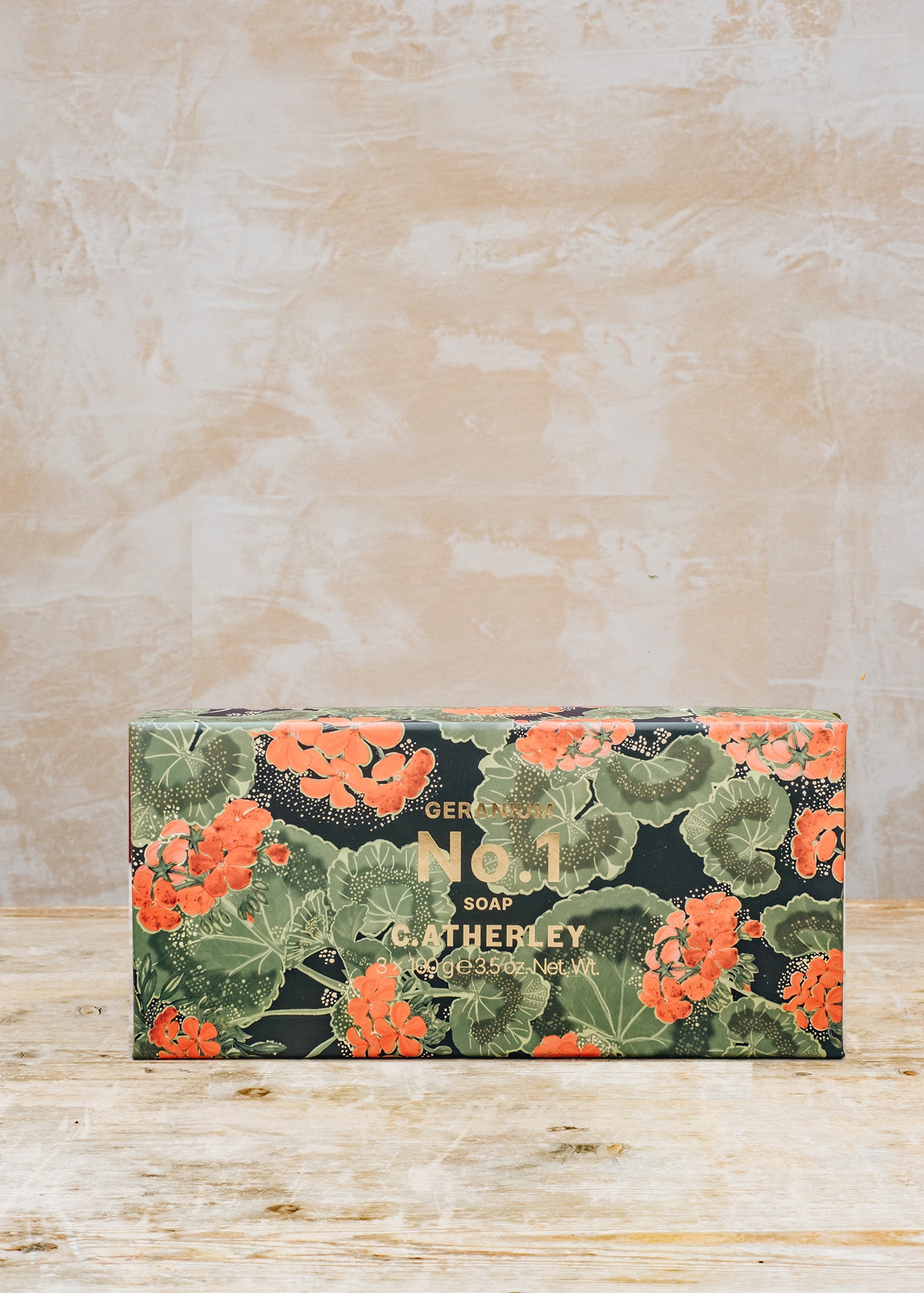 Ortigia Winter Geranium No.1 Soap Trio