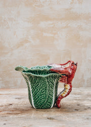 Cabbage Pitcher with Lobster