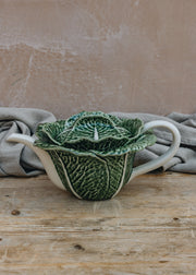 Bordallo Pinheiro Cabbage Tea Pot