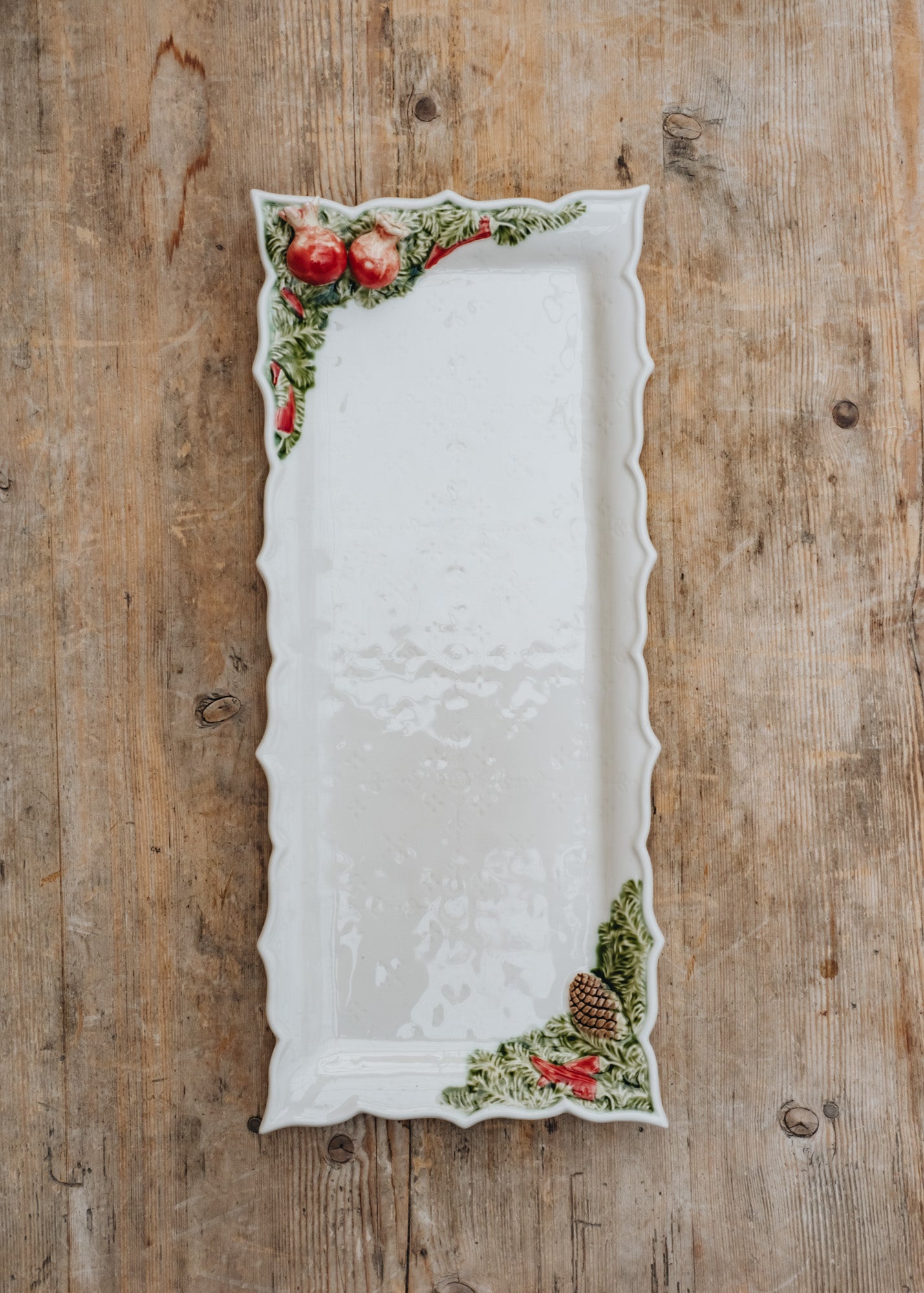 Christmas Garland Tart Tray