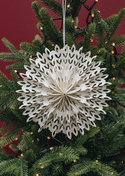 Cosmic White Paper Star, 20cm