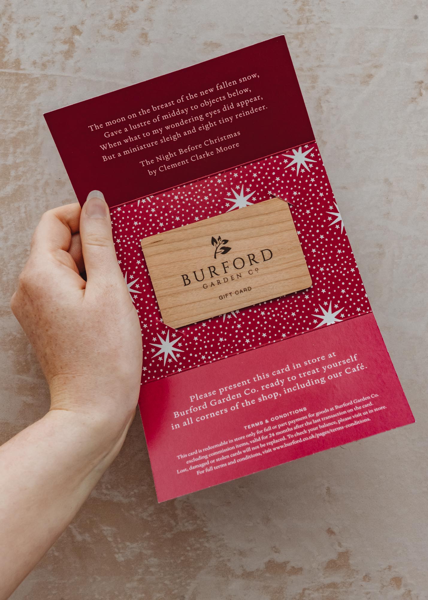 Burford In Store Gift Cards, Christmas Design