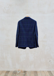 Dunhill Wool/Cashmere Subtle Check Blazer - XL