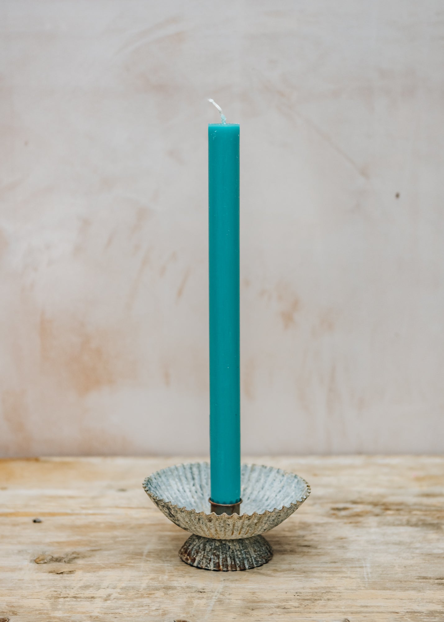 Dinner Candle in Turquoise