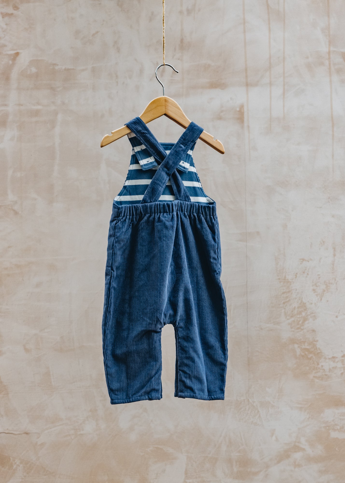 Pigeon Organics Babies' Dungarees in Night Blue