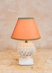 Pooky Lighting Empire Shade in Papaya Handmade Parchment, 20cm