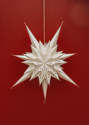 Eris White Paper Star, 80cm