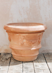 Festonata Imprunetino Terracotta Pot, 50cm