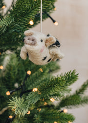 A World Of Craft Flying Pig Ornament