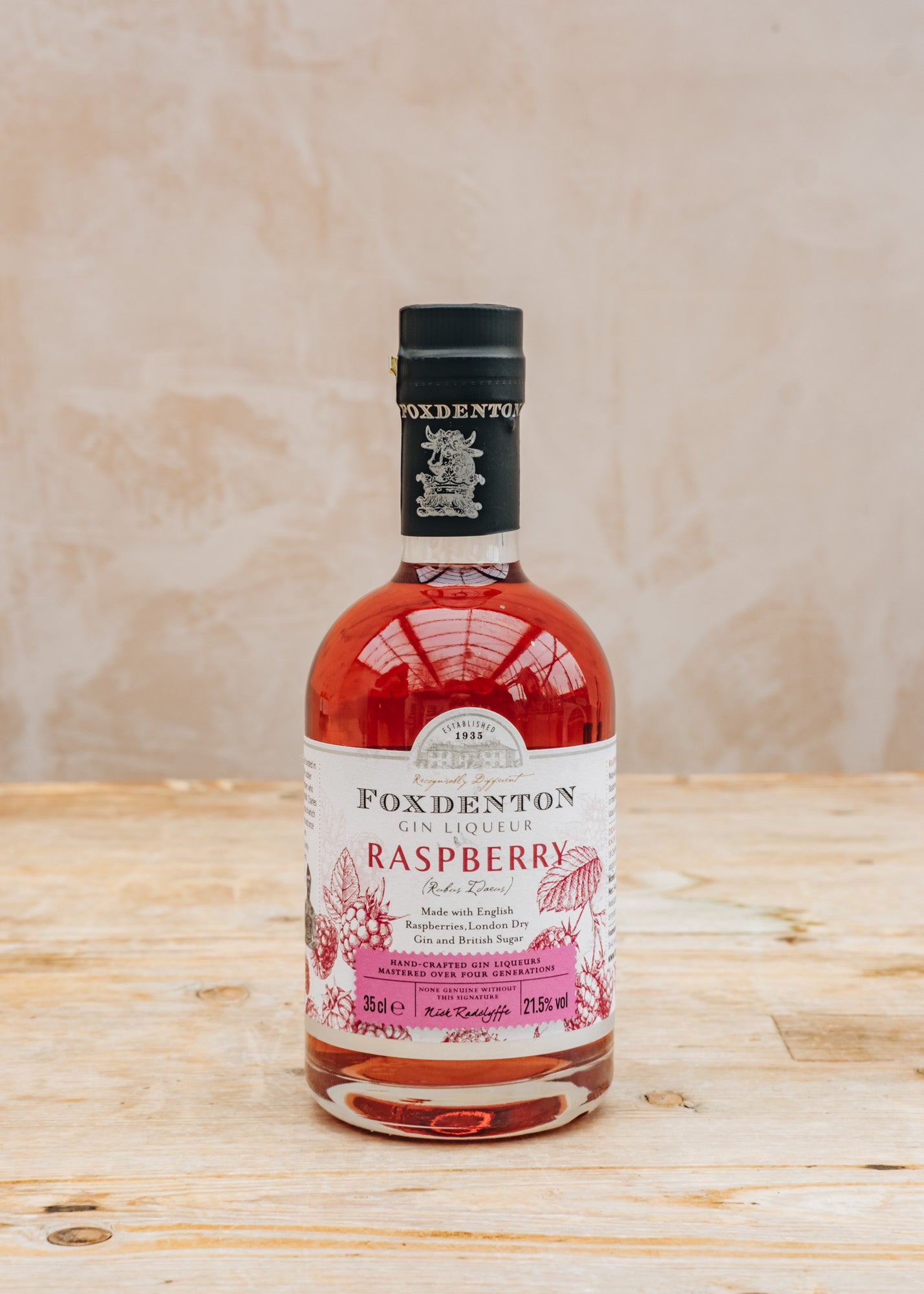 Blackfords Foxdenton Raspberry Gin Liqueur, 35cl