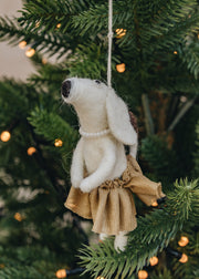 Glamorous Dog Ornament