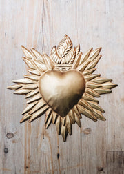 Sarl Caillard Deco Golden Jungle Heart