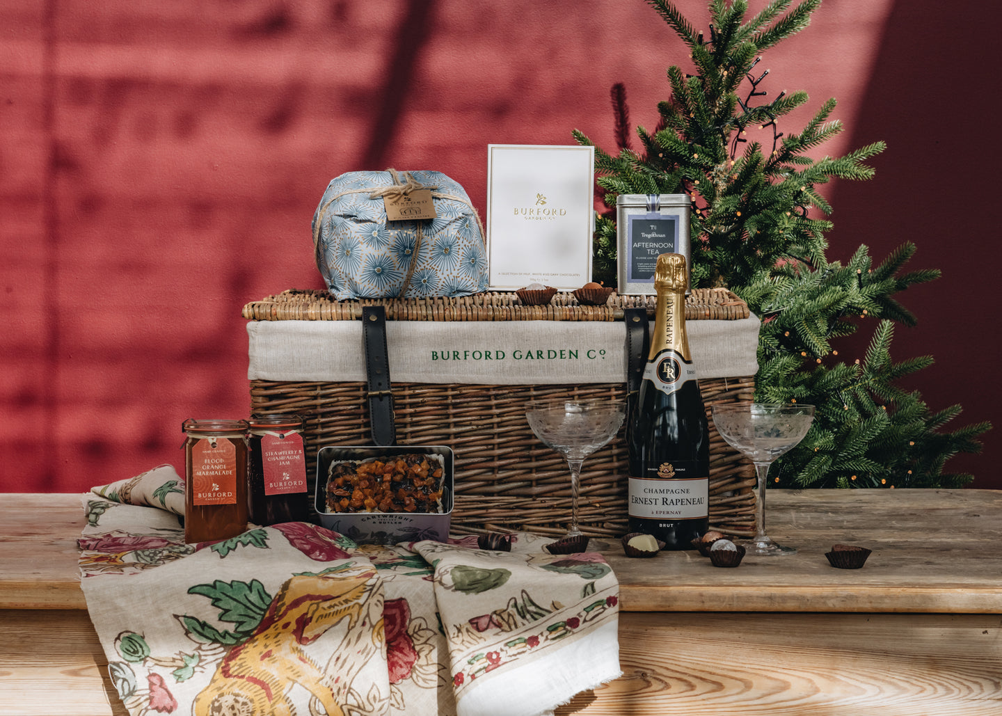 The Large Afternoon Tea Hamper - Burford Garden Co.