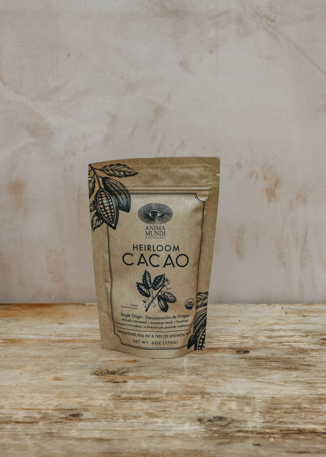 Amina Mundi Heirloom Cacao Powder | Burford Garden Co.