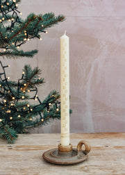 St Eval Ivory Advent Candle