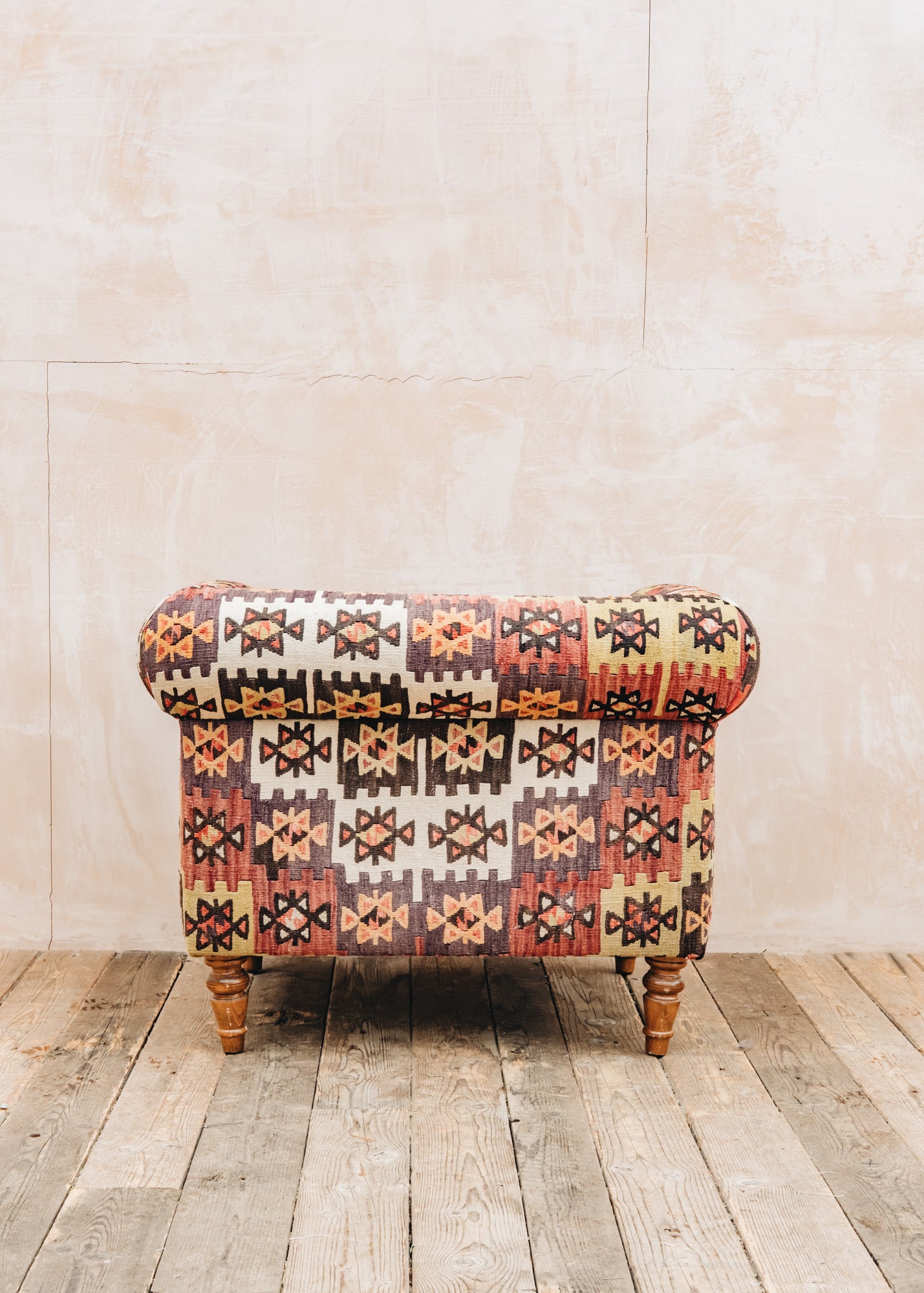 Kilim Chester Armchair, Style A