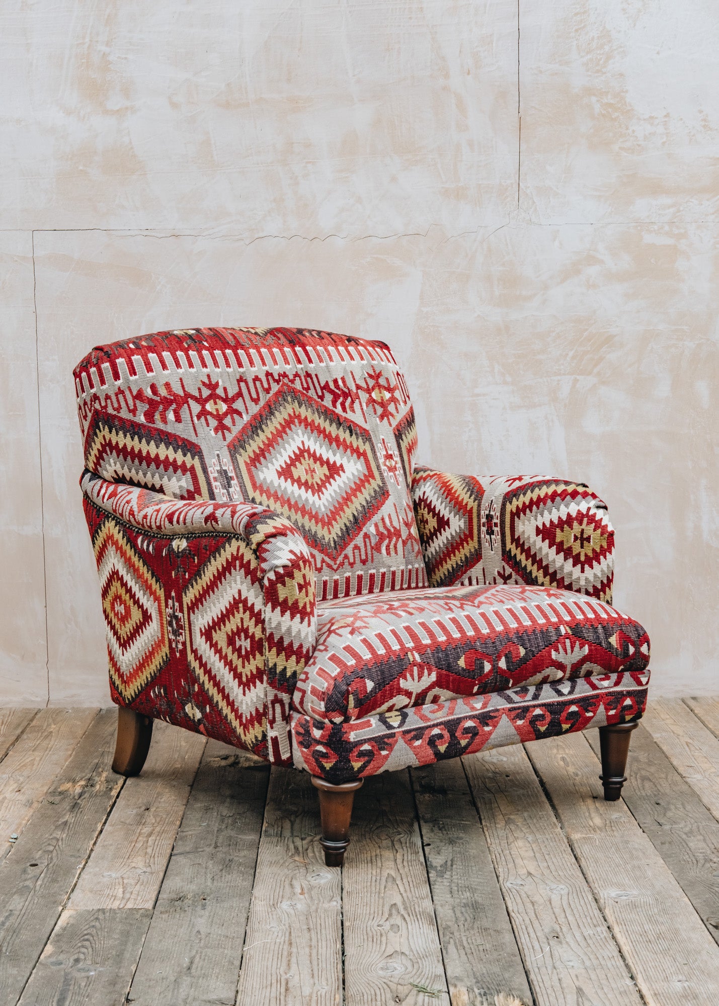 Kilim Howard Style Armchair, Style A