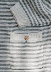 Lil' Atelier Children's Knitted Jumper in Coconut Milk