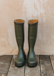 Women's Aigle Parcours Anti-Fatigue Wellington Boots in Kaki