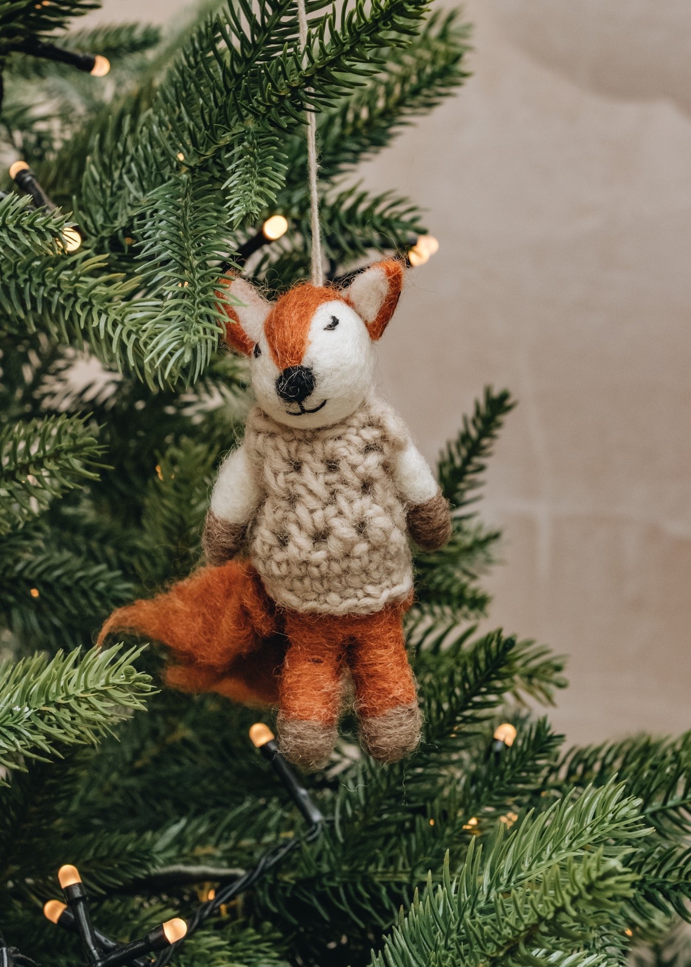 Lady Fox Ornament