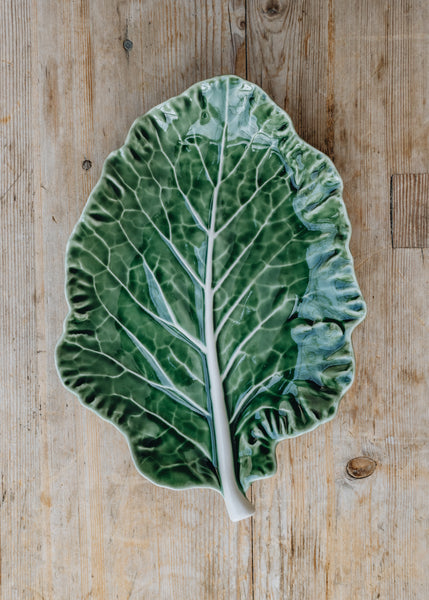 Handmade Ceramic Cabbage Leaf Dish, Ceramic Dish, Cabbage Leaf Plate, Ceramic Leaf Plate, hot Cabbage Bowl, Ceramic Dish, Cabbage Leaf Bowl