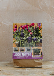 Lasagne Planting Pink and Blue Bulb Mix