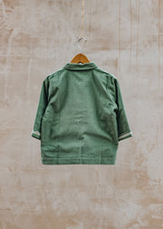 Pigeon Organics Children's Lined Utility Jacket in Basil