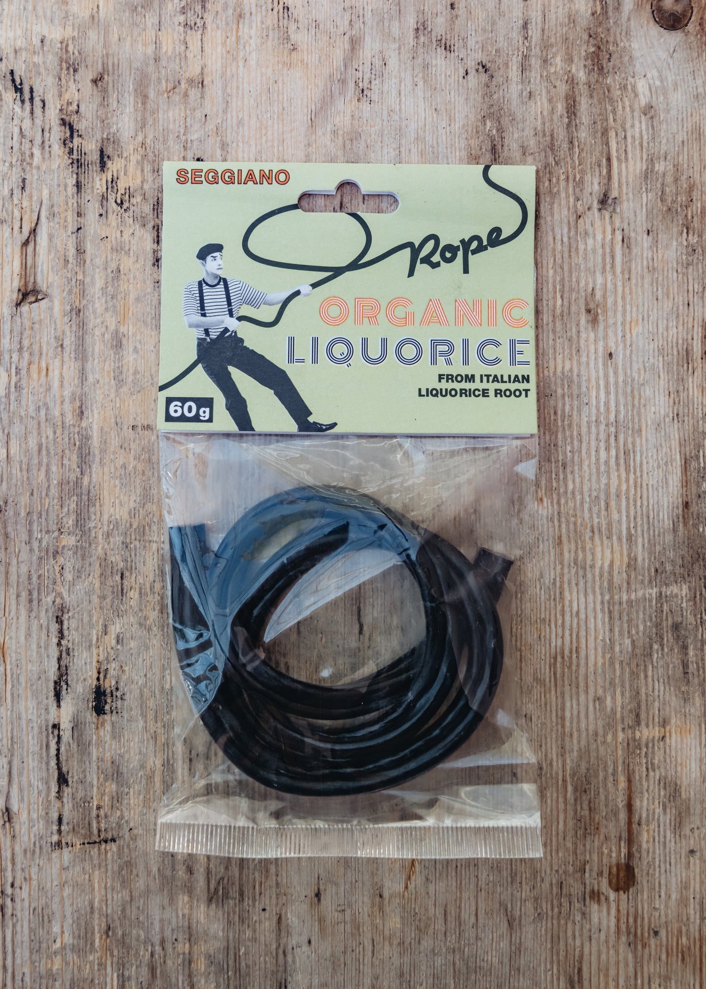 Seggiano Liquorice Rope, 60g