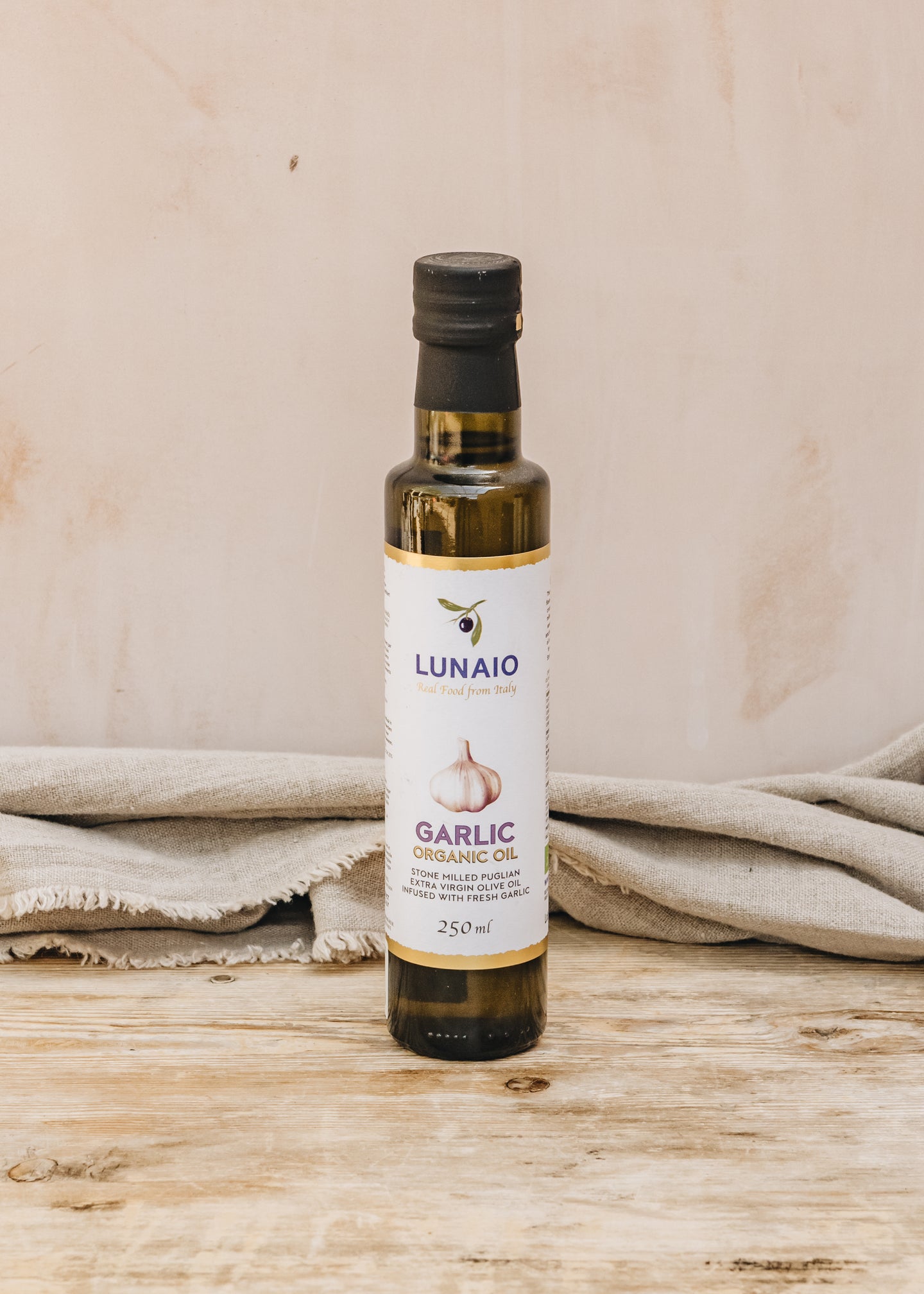 Seggiano Lunaio Garlic Olive Oil, 250ml