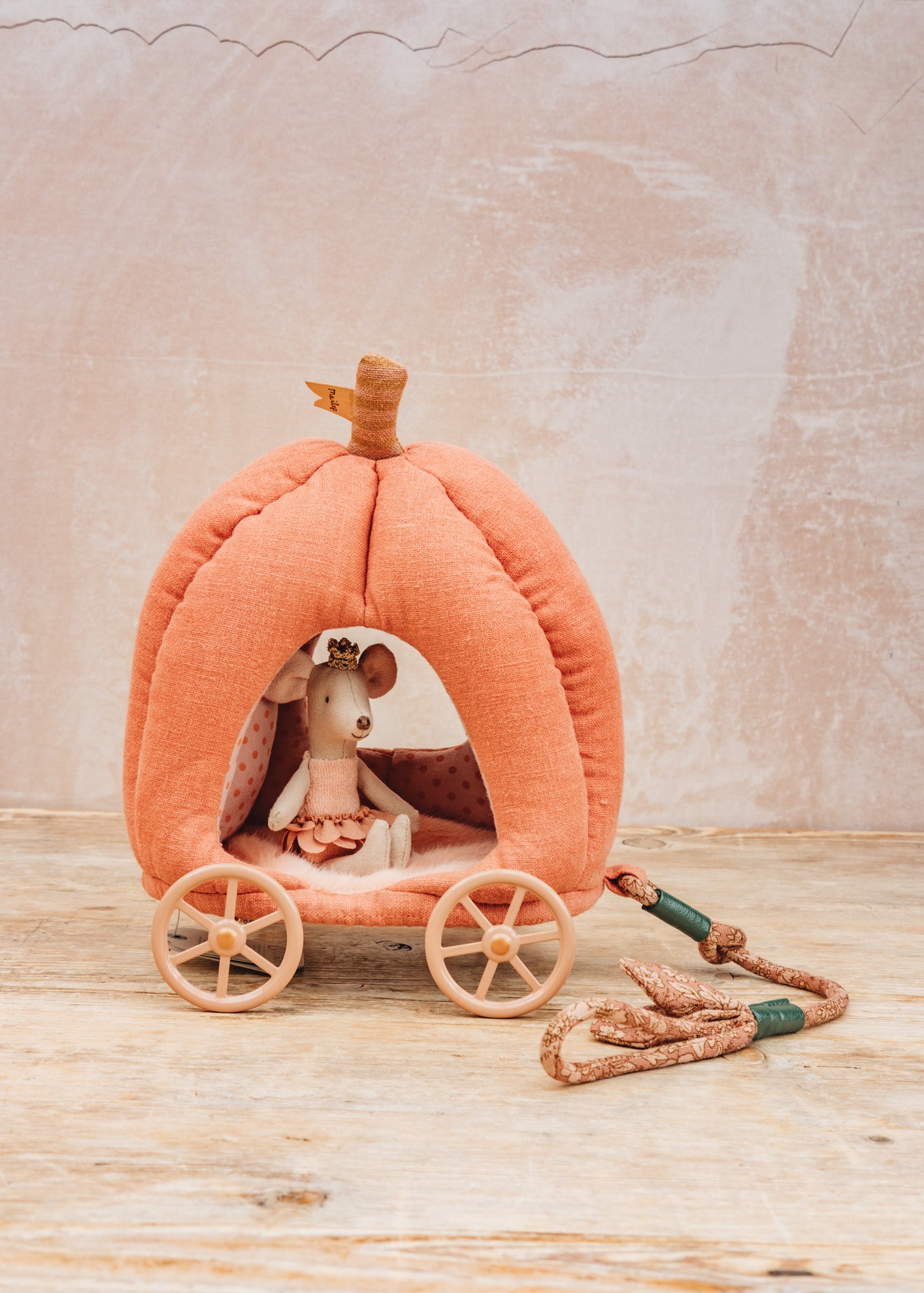 Maileg Mouse Pumpkin Carriage