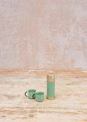 Djeco Mouse Thermos and Cups in Mint